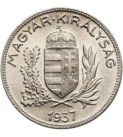 Hungary. 1 Pengo (Pengő) 1937 BP, Miklós Horthy