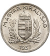 Hungary. 1 Pengo (Pengő) 1937 BP