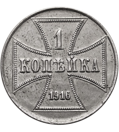 Poland, (OST). 1 Kopek 1916 A, Berlin