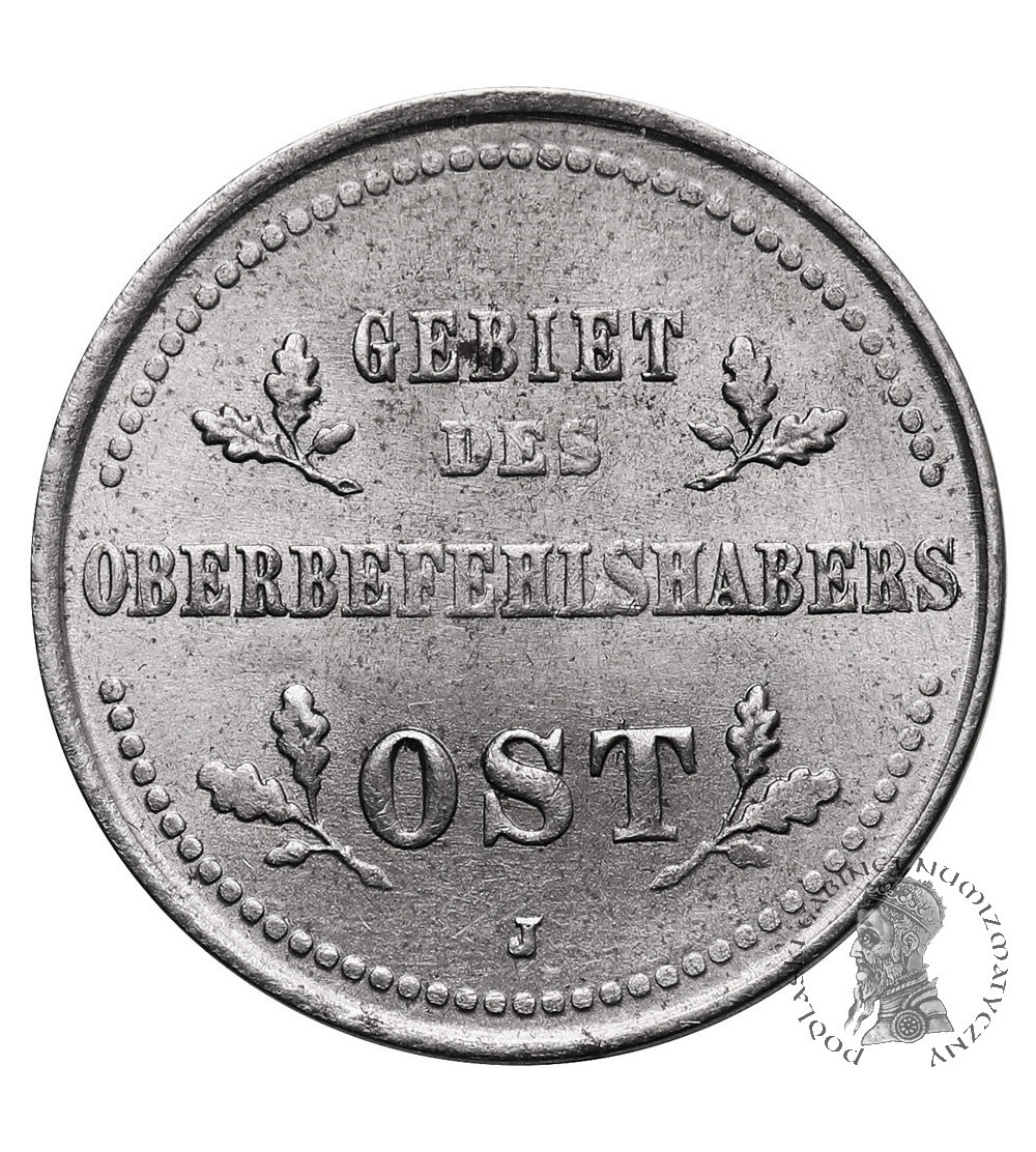 OST (Niemieckie władze okupacyjne dla terenów wschodnich). 1 kopiejka 1916 J, Hamburg