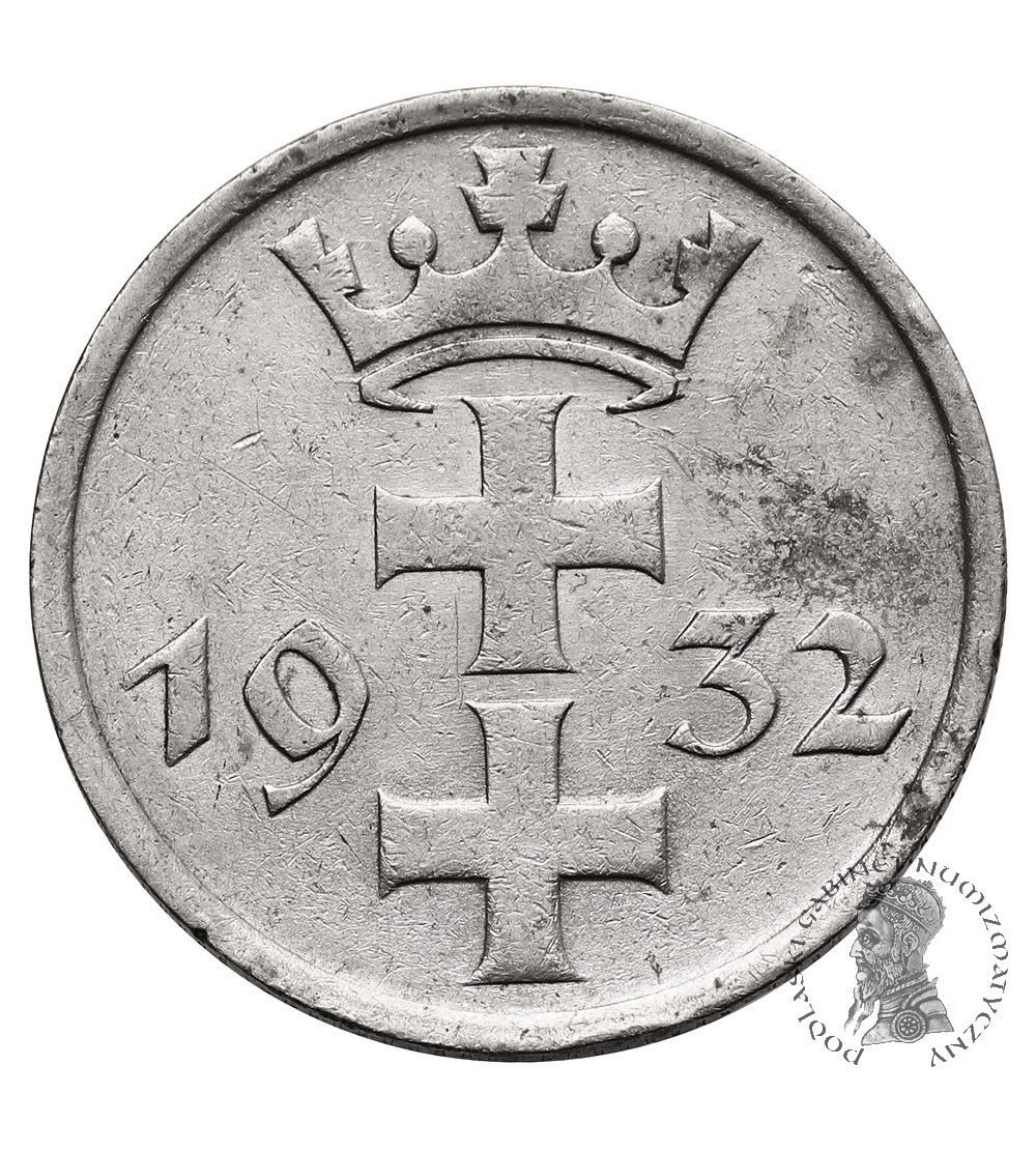 Wolne Miasto Gdańsk. 1 gulden 1932