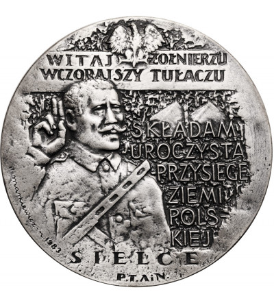 Polska, PRL (1952–1989). Medal 1983, 40-lecie Bitwy pod Lenino