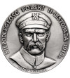 Polska, PRL (1952–1989). Medal 1984, Niepodległość Polski 11 listopada 1918 r., Józef Piłsudski, Legiony Polskie 1914