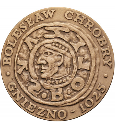 Poland, PRL (1952-1989). Medal 1985, Bolesław Chrobry, Gniezno - 1025