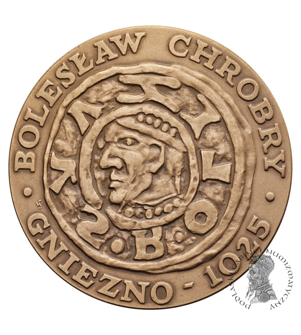 Poland, PRL (1952-1989). Medal 1985, Bolesław Chrobry, Gniezno - 1025