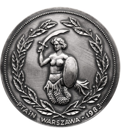 Polska, PRL (1952–1989). Medal 1984, Karol Beyer, Założyciel Warszawskiego Towarzystwa Numizmatycznego