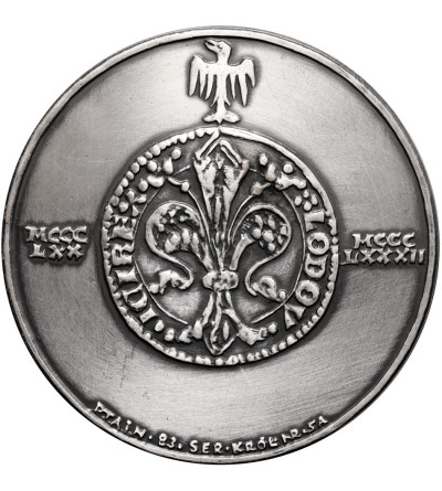 Polska, PRL (1952–1989). Medal 1983, Ludwik Węgierski, Seria Królewska PTAiN