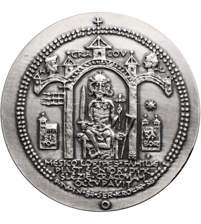 Polska, PRL (1952–1989). Medal 1984, Mieszko Plątonogi, Seria Królewska PTAiN