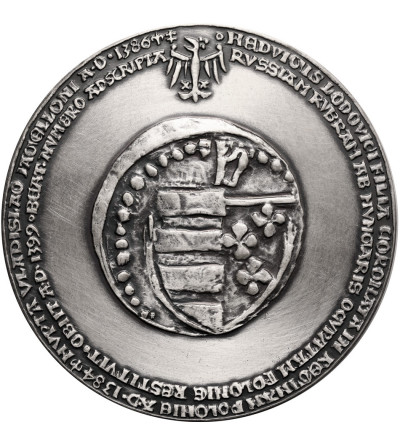 Polska, PRL (1952–1989). Medal 1983, Jadwiga, Seria Królewska PTAiN