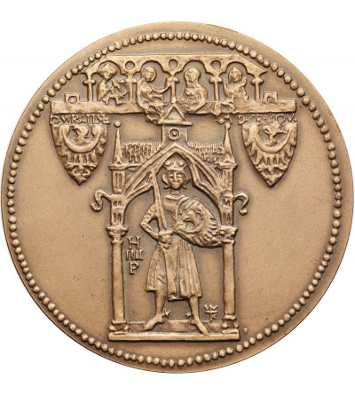 Polska, PRL (1952–1989). Medal 1985, Henryk IV Probus, Seria Królewska PTAiN