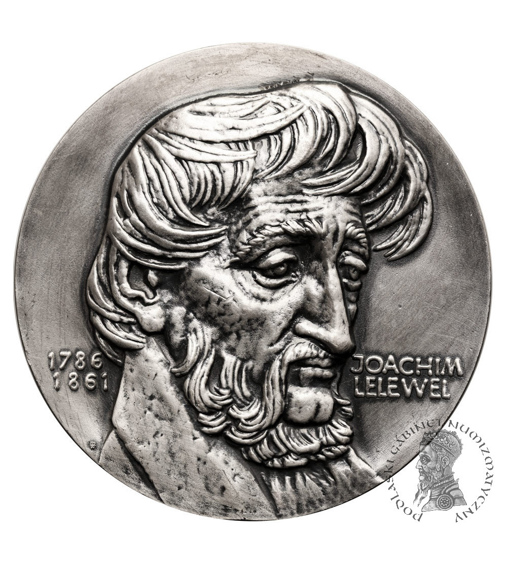 Polska, PRL (1952–1989). Medal 1980, Joachim Lelewel 1786 - 1861