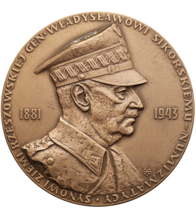 Polska, PRL (1952–1989). Medal 1985, Generał Władysław Sikorski