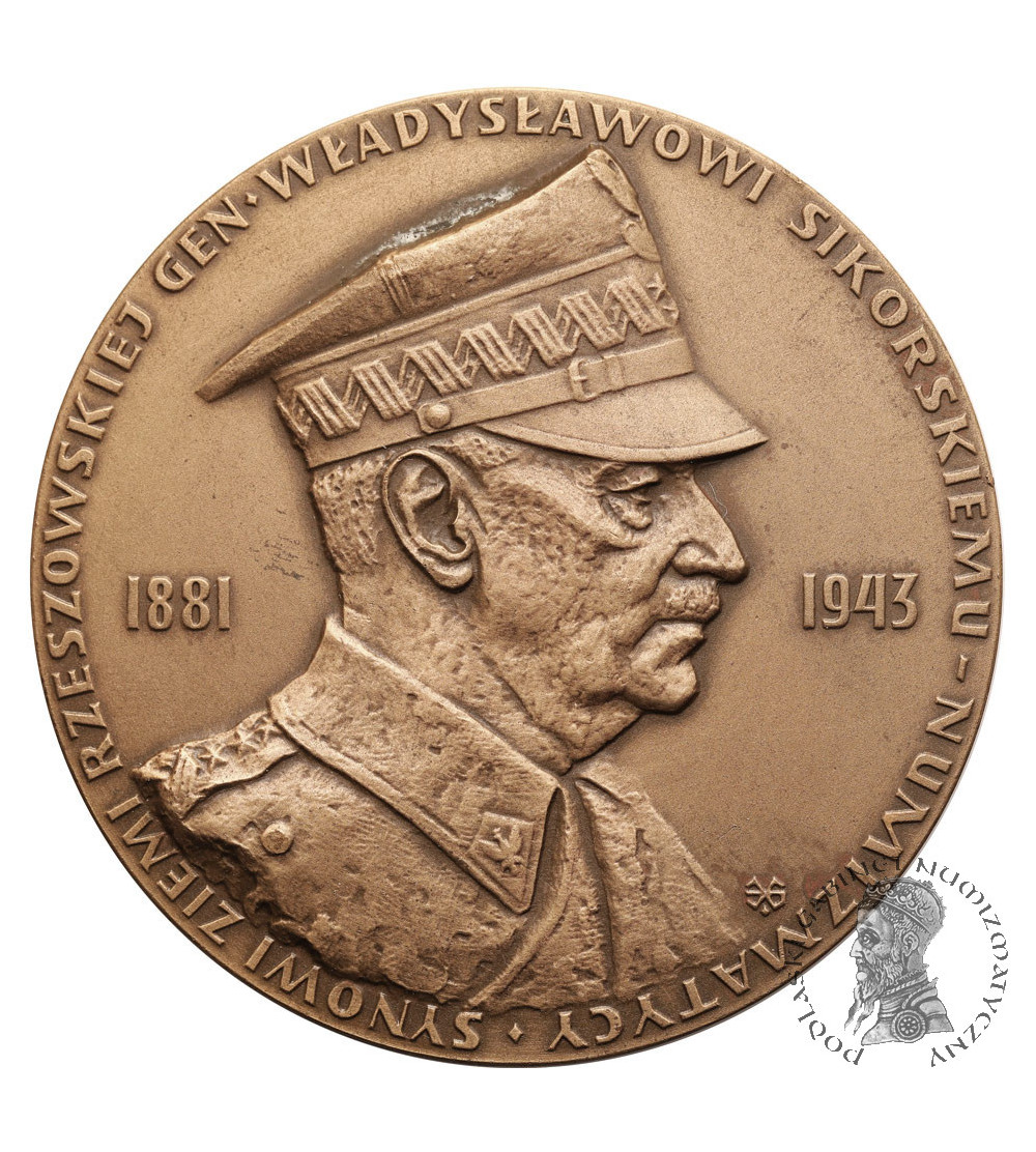 Polska, PRL (1952–1989). Medal 1985, Generał Władysław Sikorski