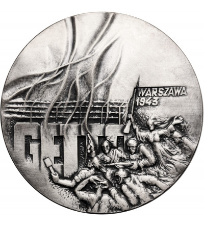 Poland, PRL (1952-1989). Medal 1983, 40th Anniversary of the Warsaw Ghetto Uprising