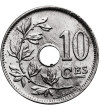 Belgia, Albert I (1909-1934). 10 Centimes 1921, BELGIQUE