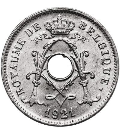 Belgia, Albert I (1909-1934). 10 Centimes 1921, BELGIQUE