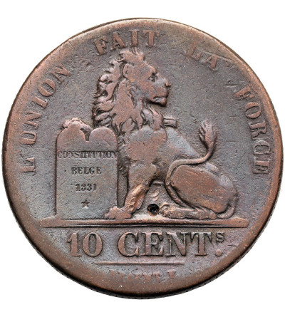 Belgia, Leopold I (1831-1865). 10 Centimes 1832