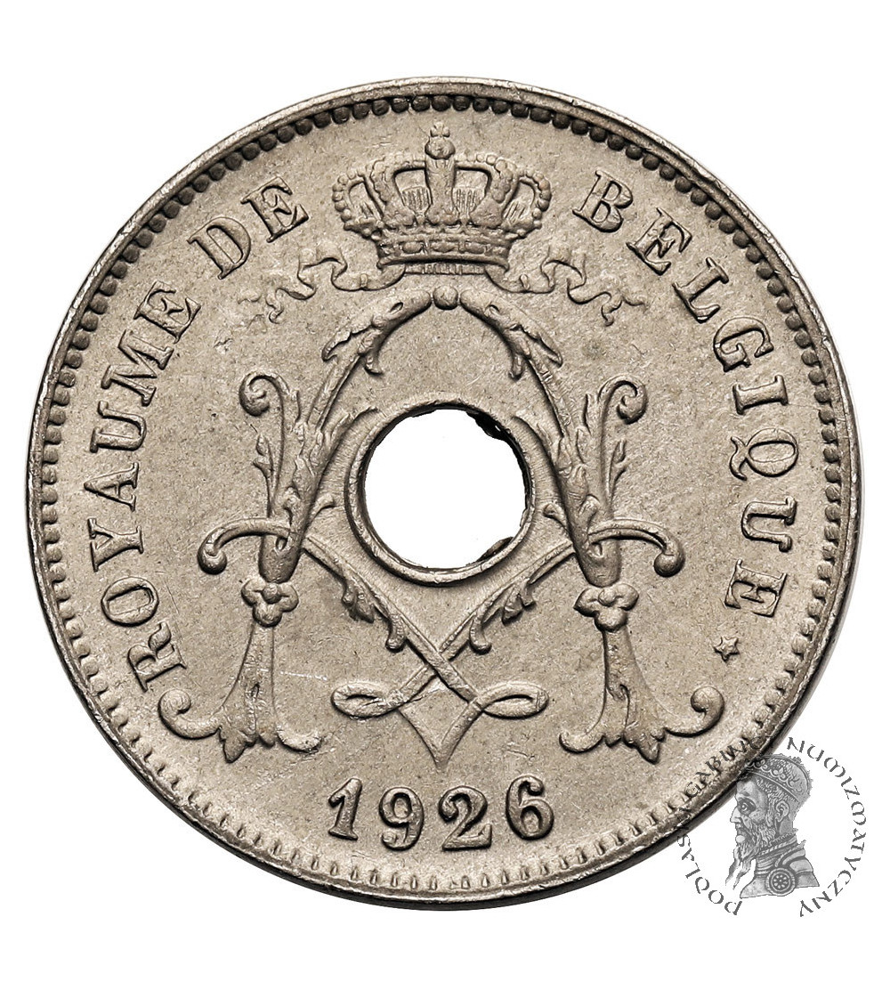 Belgia, Albert I (1909-1934). 10 Centimes 1926, BELGIQUE