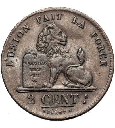 Belgium, Leopold I (1831-1865). 2 Centimes 1836