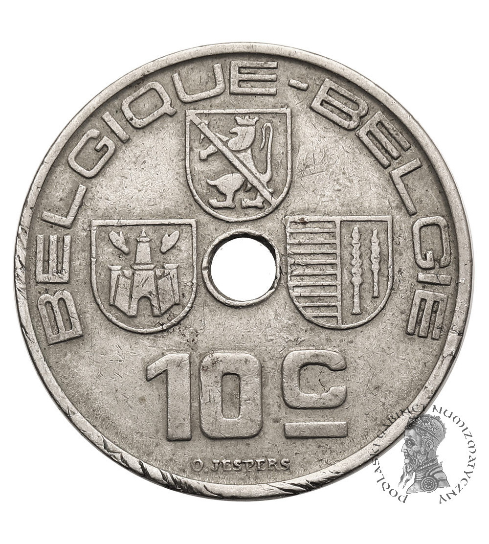 Belgia, Leopold III (1934-1951). 10 Centimes 1939, BELGIQUE