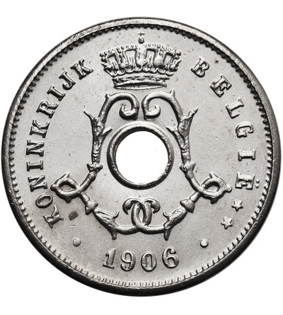 Belgia, Leopold II (1865-1909). 5 Centimes 1906, BELGIE