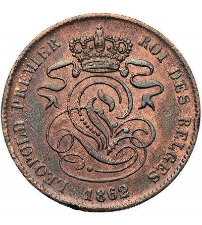 Belgia, Leopold I (1831-1865). 2 Centimes 1862