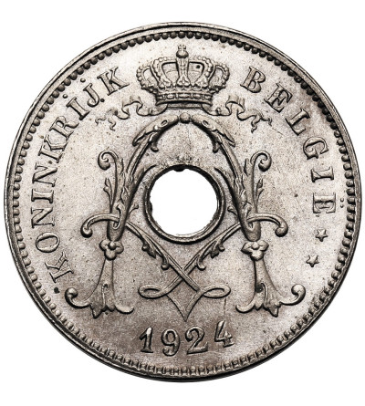 Belgia, Albert I (1909-1934). 10 Centimes 1924, BELGIE