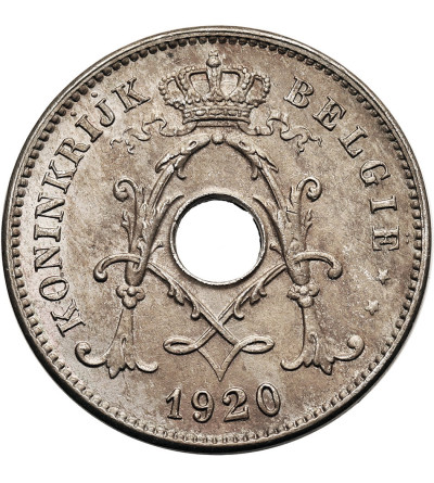 Belgia, Albert I (1909-1934). 10 Centimes 1920, BELGIE