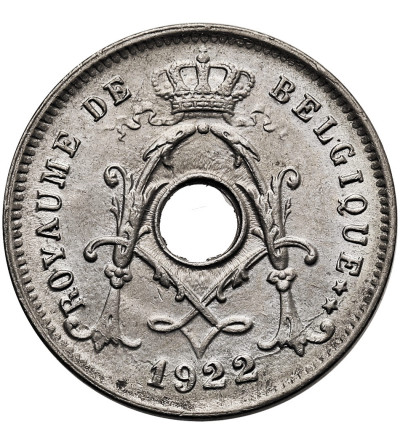 Belgia, Albert I (1909-1934). 5 Centimes 1922, BELGIQUE