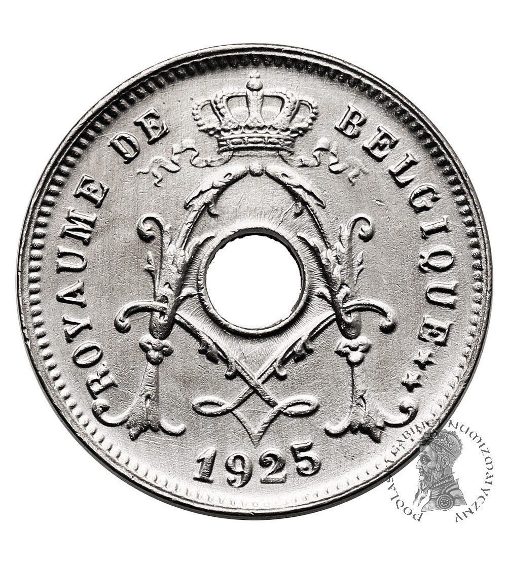 Belgia, Albert I (1909-1934). 5 Centimes 1925, BELGIQUE