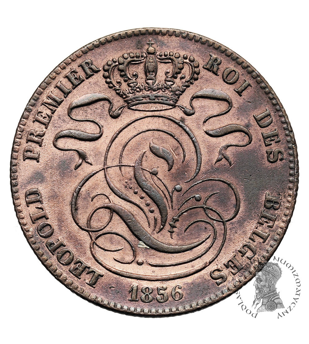 Belgia, Leopold I (1831-1865). 5 Centimes 1856