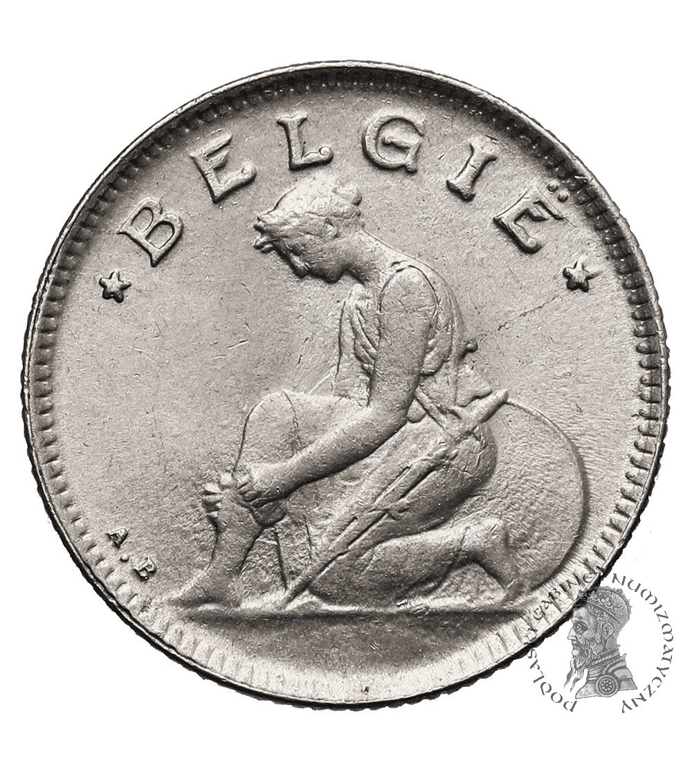 Belgia, Albert I (1909-1934). 50 Centimes 1928, BELGIE