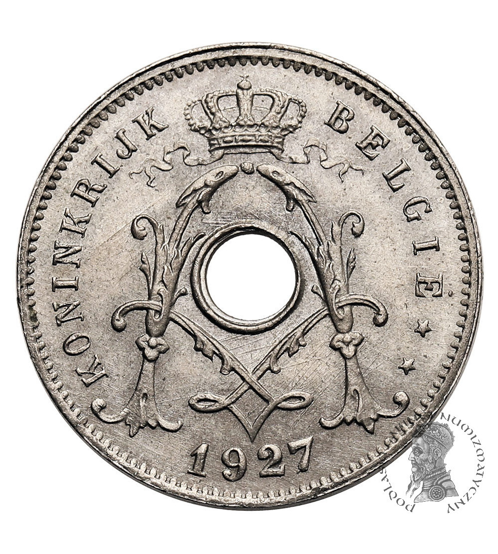 Belgia, Albert I (1909-1934). 5 Centimes 1927, BELGIE