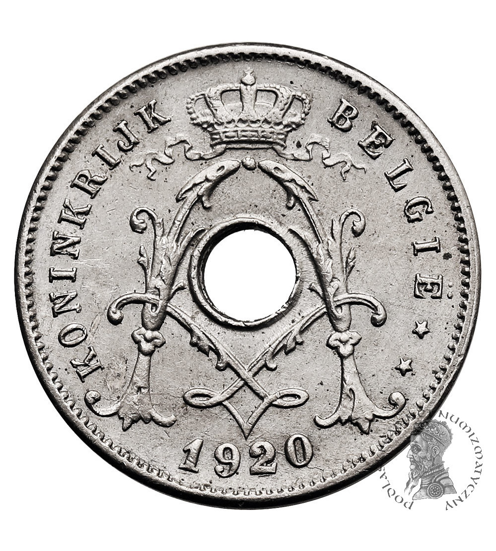 Belgium, Albert I (1909-1934). 5 Centimes 1920/10, BELGIE