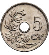 Belgia, Albert I (1909-1934). 5 Centimes 1910, BELGIE