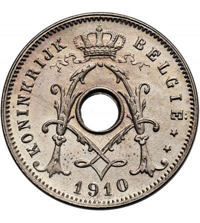 Belgia, Albert I (1909-1934). 5 Centimes 1910, BELGIE