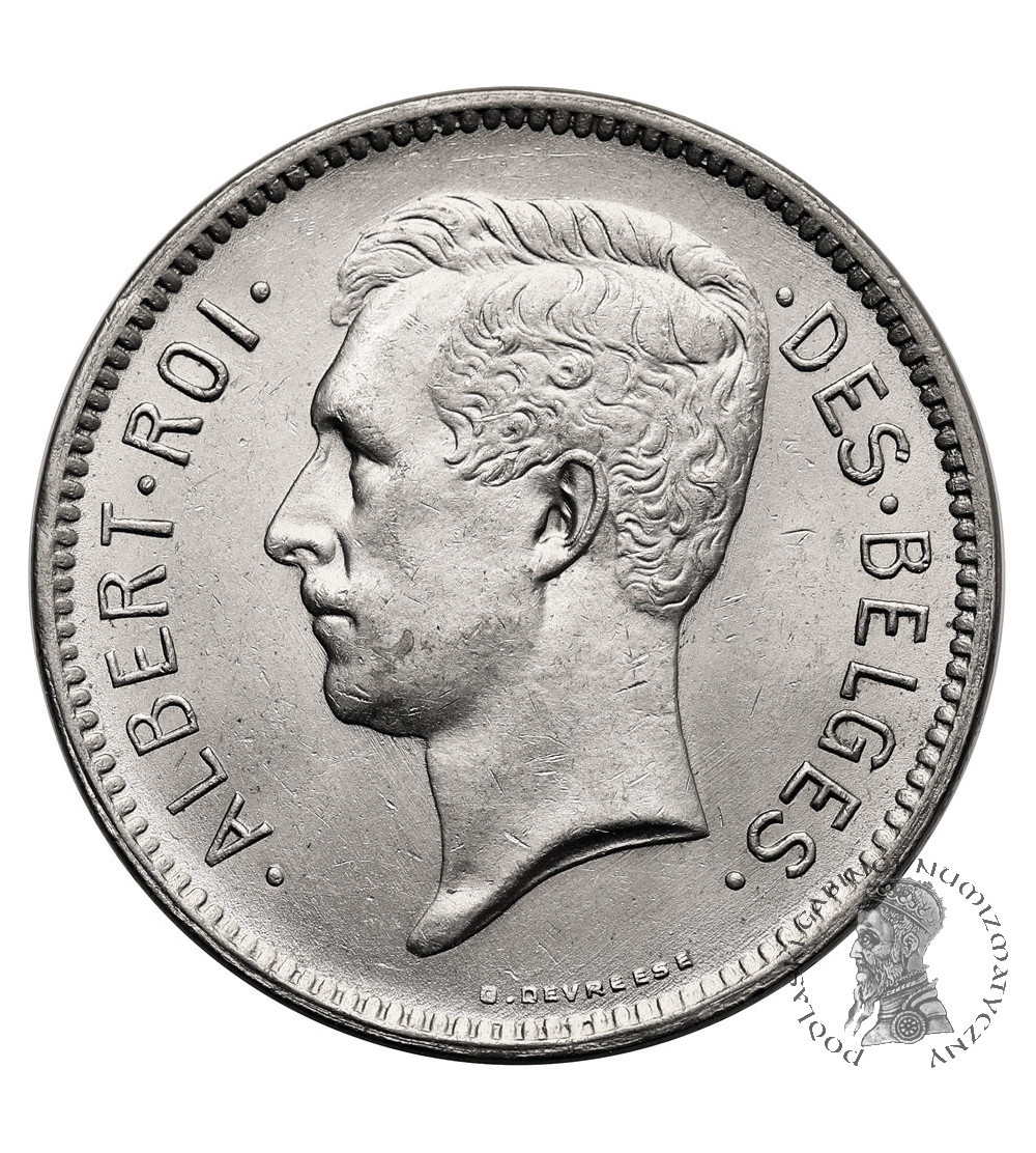 Belgia, Leopold I (1831-1865). 5 franków 1932, BELGA