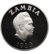 Zambia. 10 Kwacha 1980, Międzynarodowy Rok Dziecka - Proof