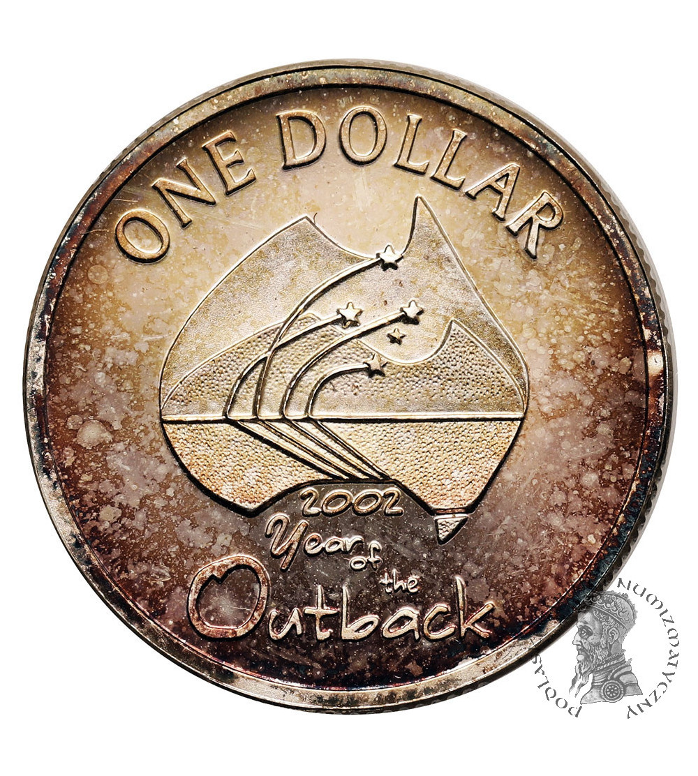 Australia. 1 dolar 2002, Year of the Outback - Proof