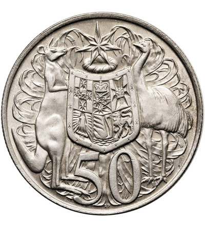 Australia, Elżbieta II (1951 - 2022). 50 centów 1966