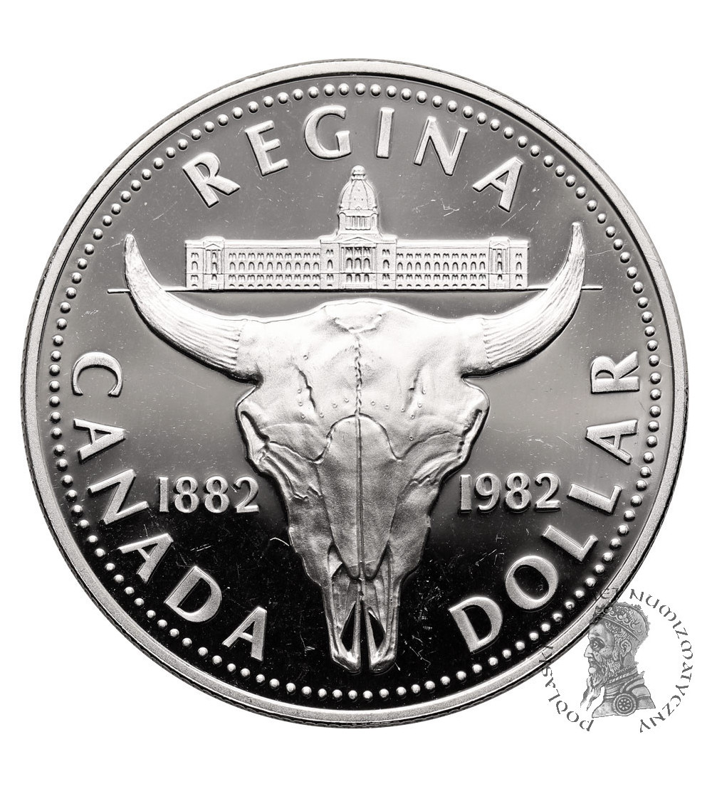 Canada. 1 Dollar 1982, Regina - Proof