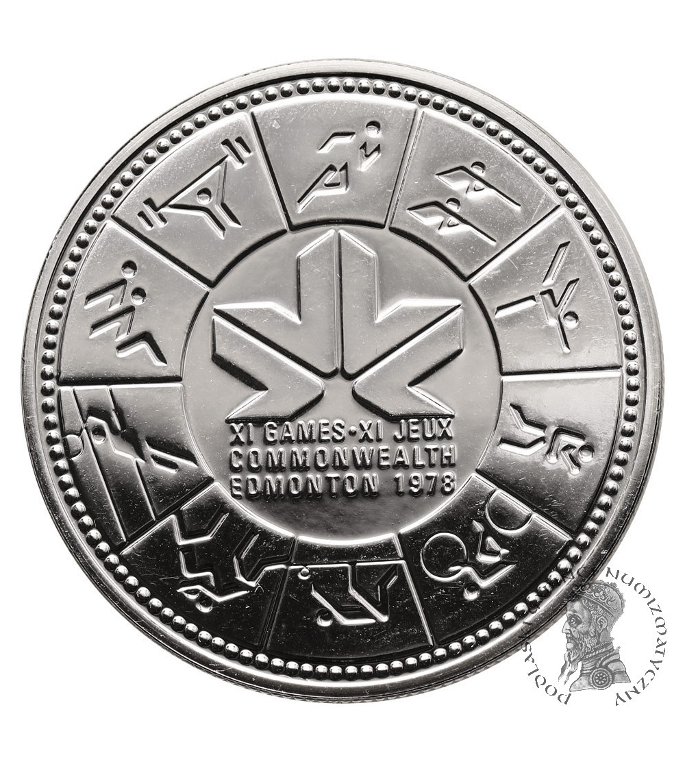 Canada. 1 Dollar 1978, XI Commonwealth Games, Edmonton