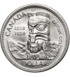 Canada. 1 Dollar 1958, 100th Anniversary of British Columbia