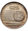 Mexico. 25 Pesos 1985, World Cup Mexico 1986 - Proof