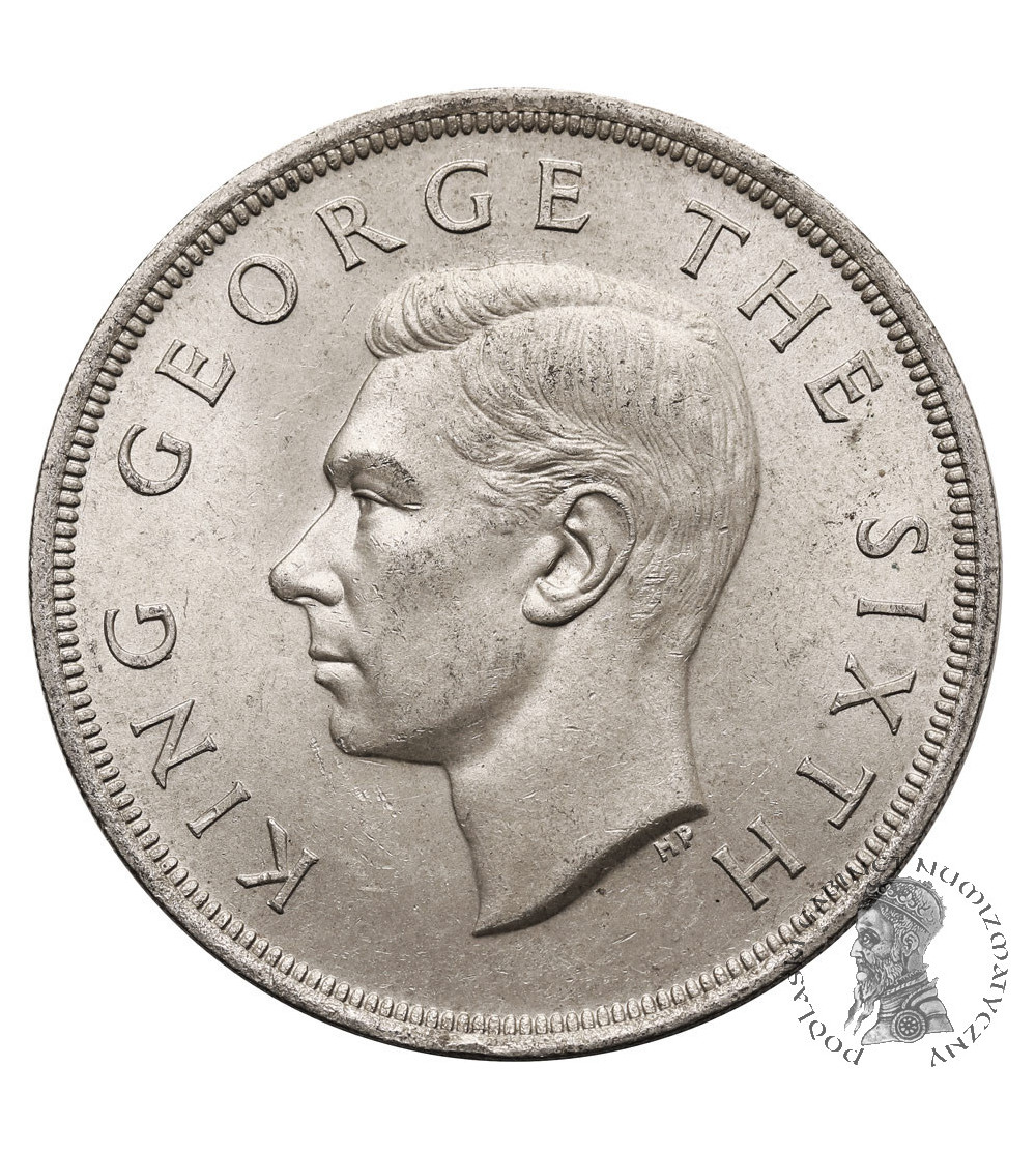 New Zealand, King George VI (1936-1952). 1 Crown 1949, Proposed Royal Visit