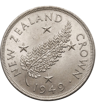 New Zealand, King George VI (1936-1952). 1 Crown 1949, Proposed Royal Visit