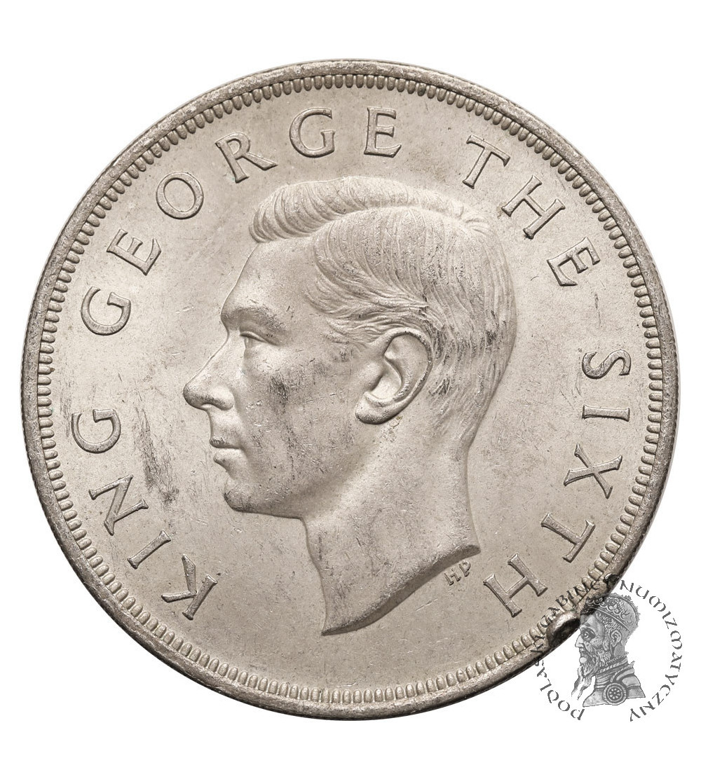 New Zealand, King George VI (1936-1952). 1 Crown 1949, Proposed Royal Visit