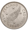 New Zealand, King George VI (1936-1952). 1 Crown 1949, Proposed Royal Visit