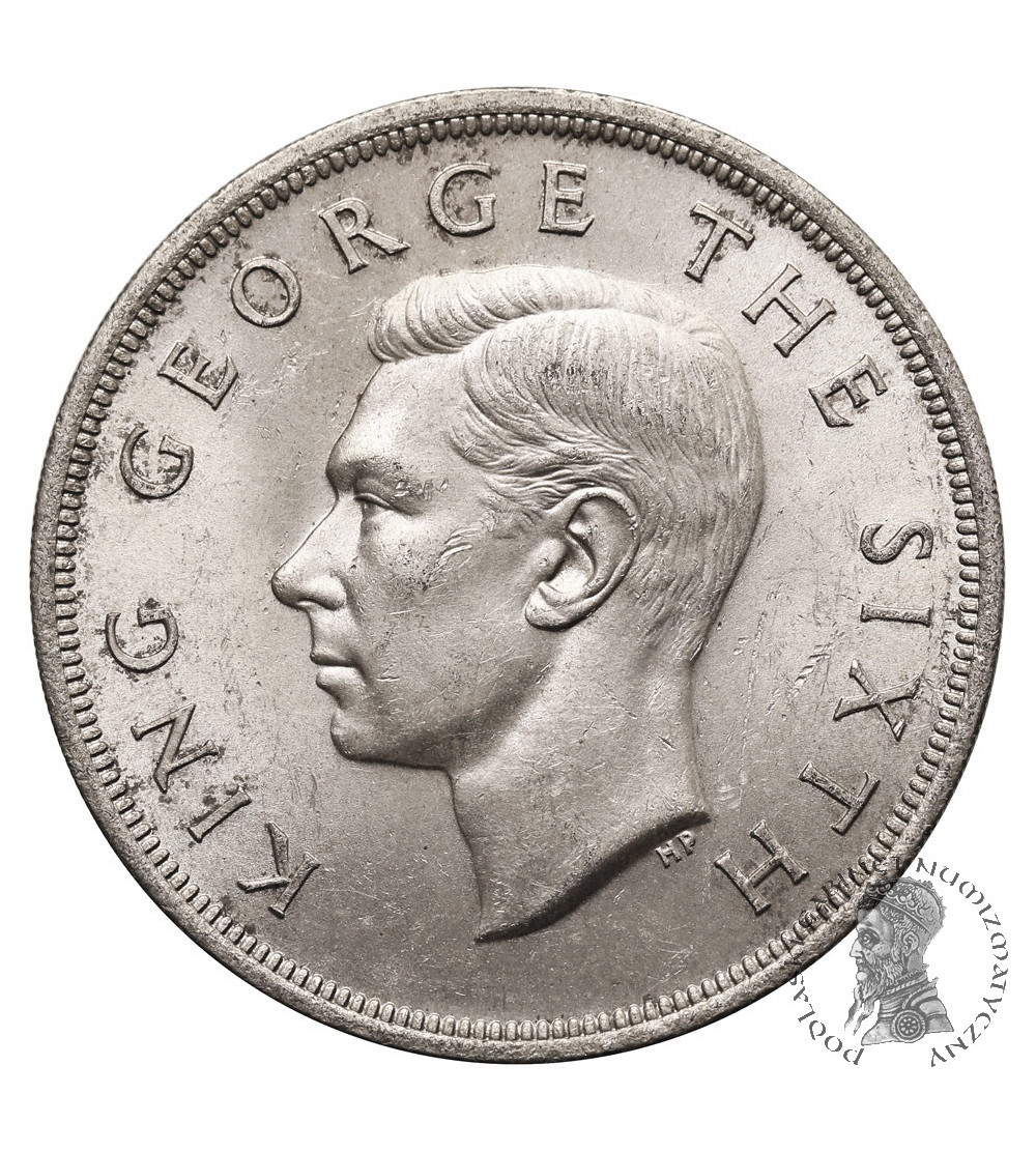 New Zealand, King George VI (1936-1952). 1 Crown 1949, Proposed Royal Visit