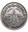 Maroko, Sułtan Mohammed V (1955-1957). 500 franków AH 1376 / 1956 AD